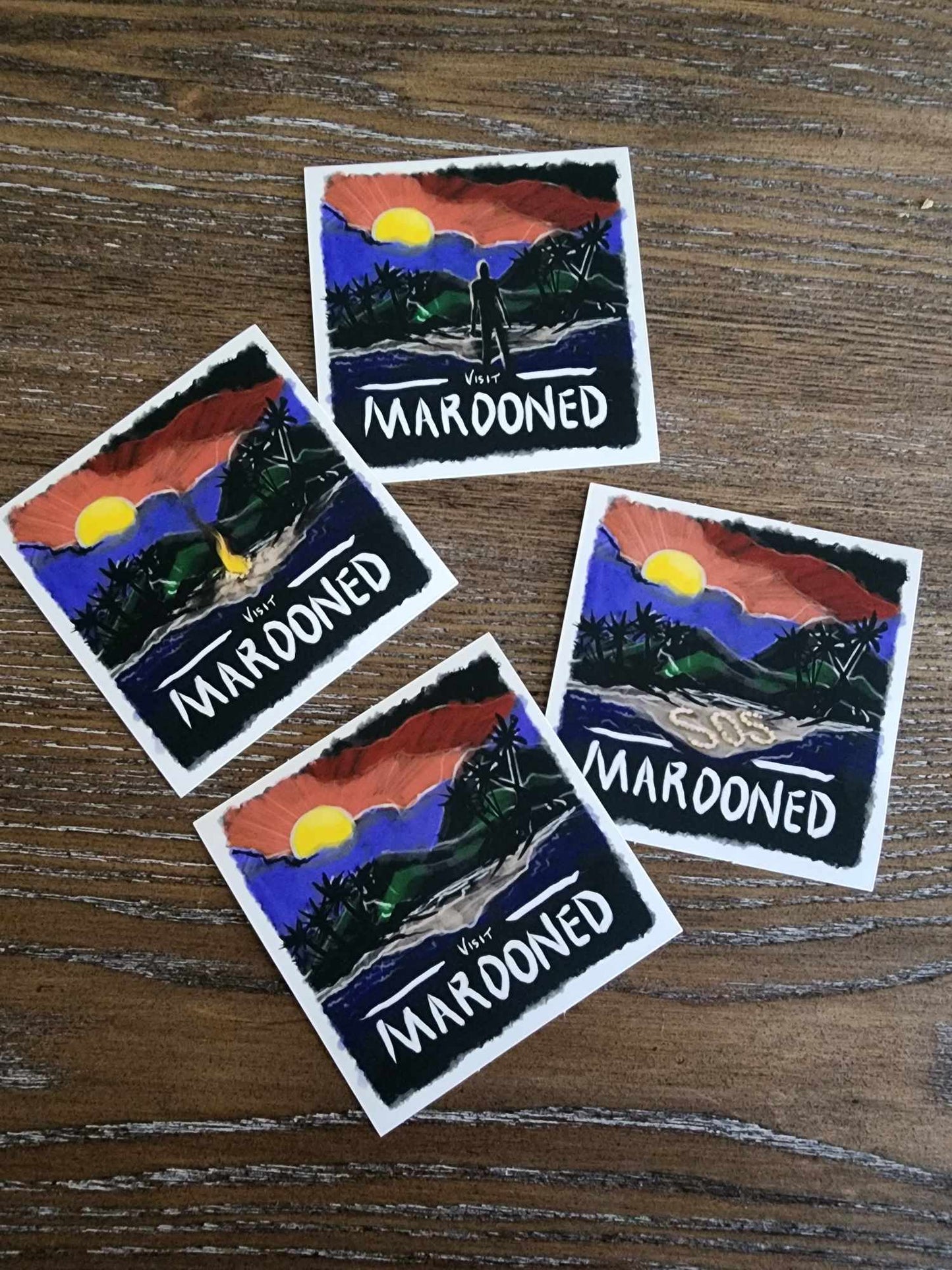 Marooned Sticker Pack